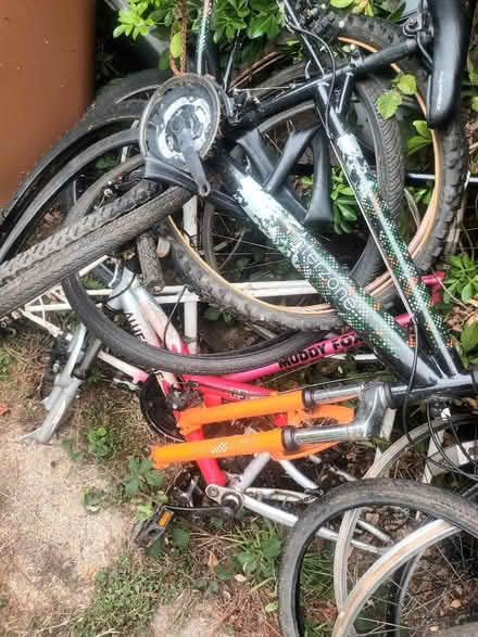 Photo of free 3 x bike frames,wheels and tyres (Bedmond WD5) #2