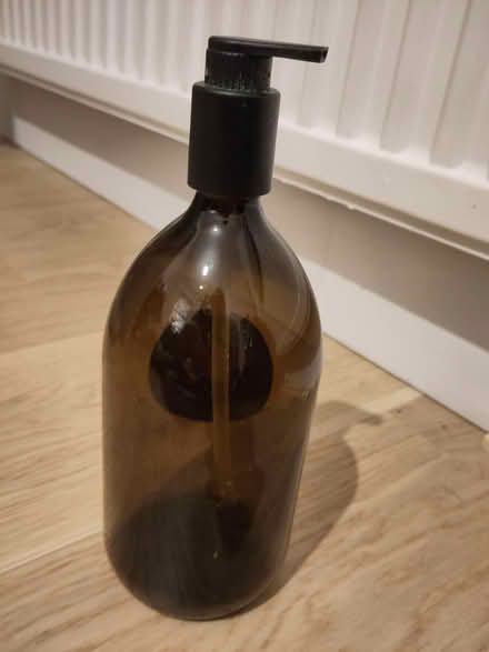 Photo of free 1L dark glass bottle with pump (Clifton BS8) #1