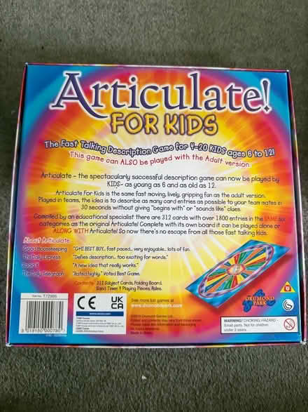 Photo of free Articulate for Kids game (Kings Furlong RG21) #2