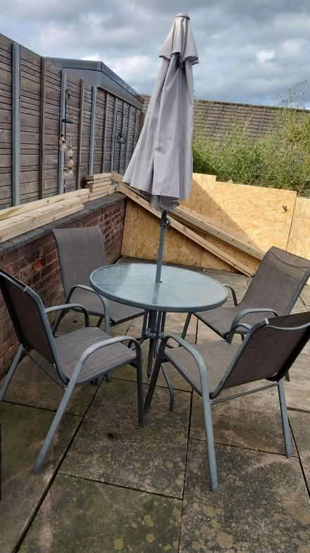 Photo of free Table chairs garden (Houghton PR5) #1