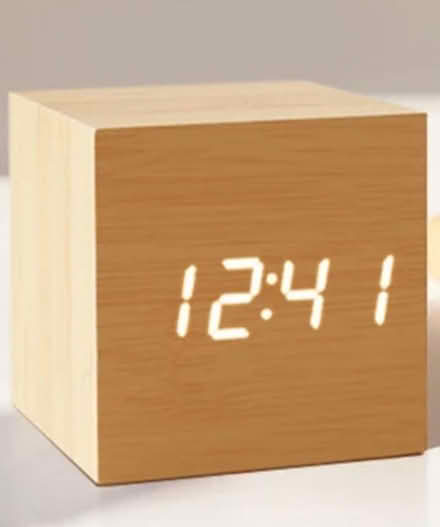 Photo of free Wooden Digital Alarm clock (Queens middle village) #1