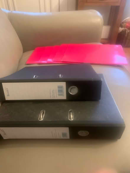 Photo of free Lever arch files andfolders (St. Helens WA9) #1