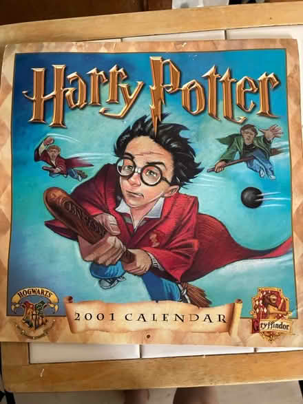 Photo of free 2001 Harry Potter calendar (E5 UpperClapton) #1