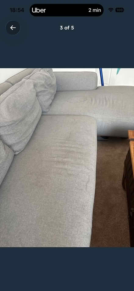 Photo of free Made.com L shape sofa (BN32RD) #4