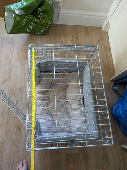 Photo of free Small dog crate and bed (Fairford GL7) #3