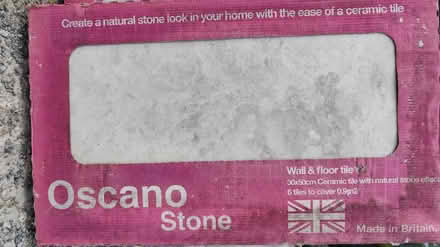 Photo of free Large Ceramic 'Marble Effect' Tiles (Saltford) #1