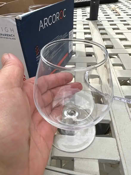 Photo of free 6 cognac glasses, used once (Northchurch HP4) #3