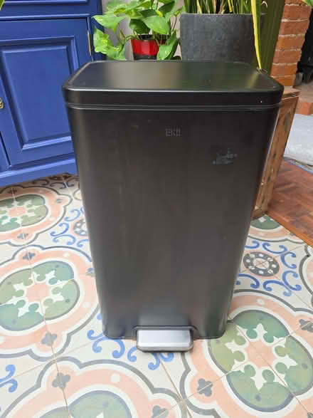 Photo of free black 30L eko kitchen pedal bin (Cherry Orchard SY2) #1