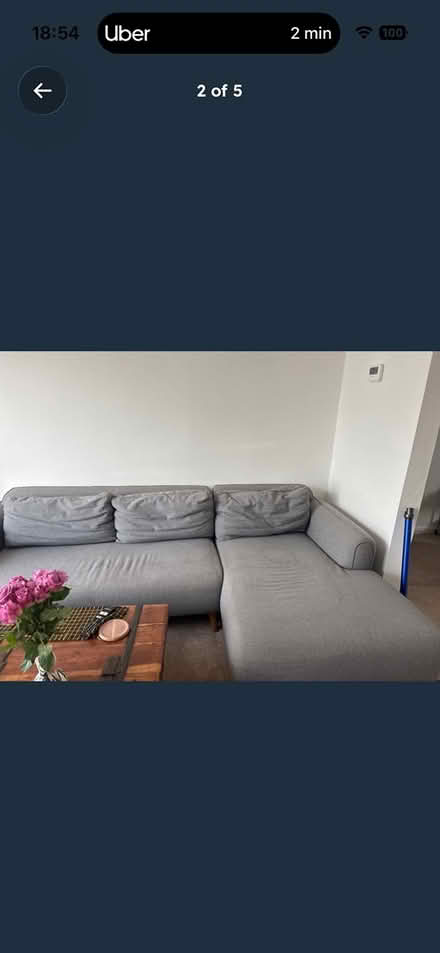 Photo of free Made.com L shape sofa (BN32RD) #2