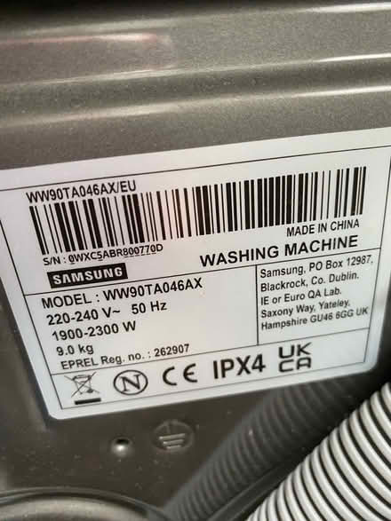 Photo of free It is a Samsung Series 5 ecobubble washing machine, model: (Heybridge CM9) #2