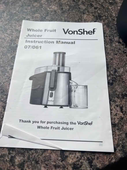 Photo of free Juicer (West Bridgford NG2) #1