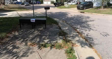 Photo of free Two wood side tables (Durham, South falls lake area) #2