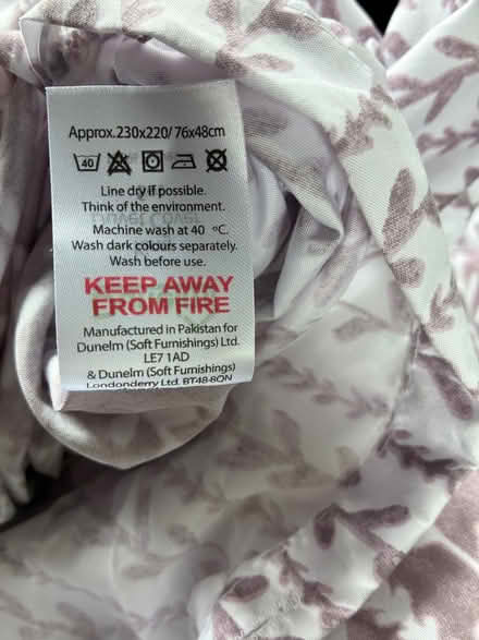 Photo of free King size duvet set (Warsash SO31) #2
