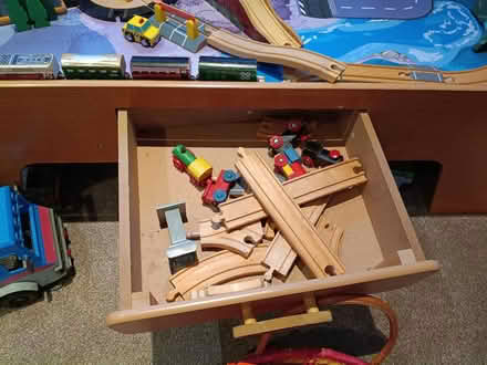 Photo of free Kids train set and table (Abingdon OX14) #2