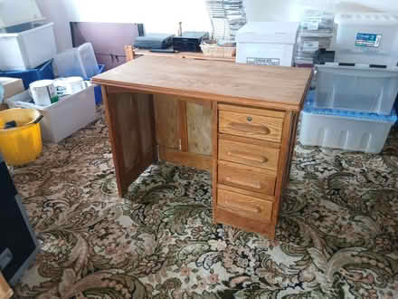 Photo of free Old pine desk (Danehill RH17) #1