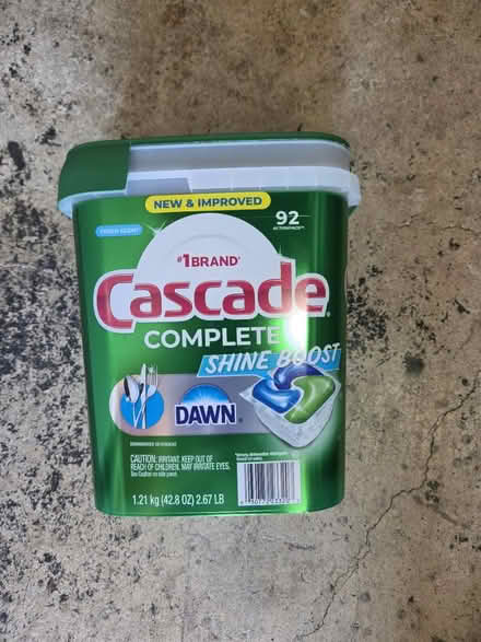 Photo of free Cascade complete dishwasher pods (North Sunnyvale) #1