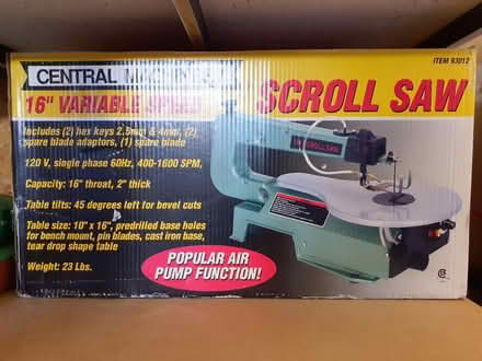 Photo of free Scroll saw (Macomb Twp.) #1
