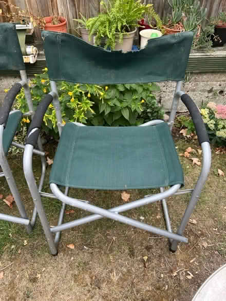 Photo of free Garden Directors Chairs (Abbey Wood SE2) #2