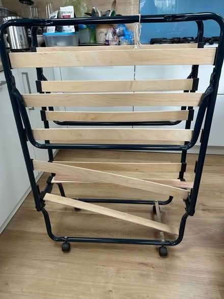 Photo of free Folding bed frame (single) (Pitlochry PH16) #2