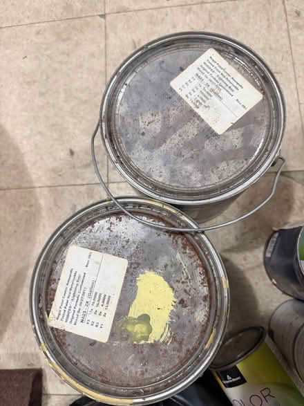 Photo of free yellow latex paint (Annapolis) #1