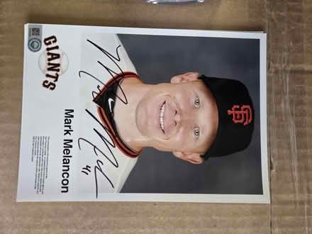 Photo of free SF Giants autographed items (North Sunnyvale) #4