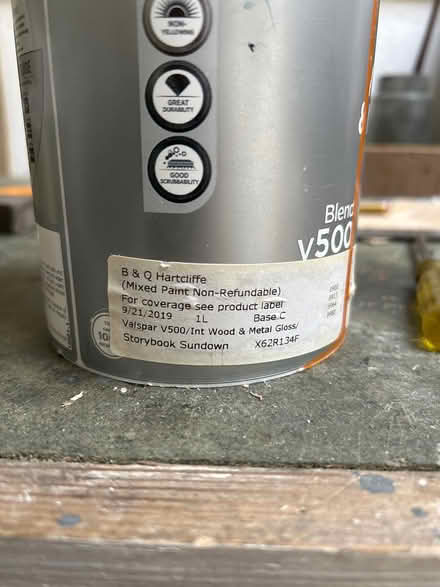Photo of free Orange paint (Midsomer Norton BA3) #3
