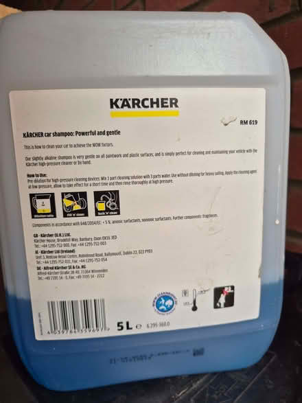 Photo of free Car shampoo (Woosehill RG41) #2