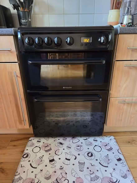 Photo of free Hotpoint HAG60K 60cm Gas Cooker - Black (Heston UB2) #1
