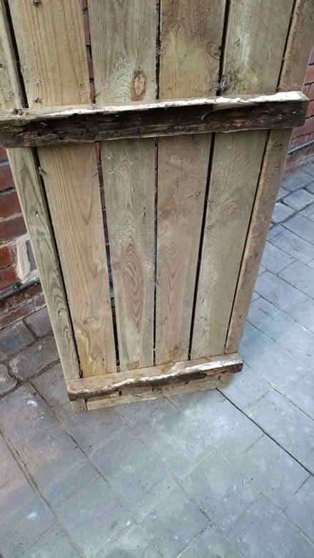 Photo of free Wooden planters x2 (Dore, S17) #4