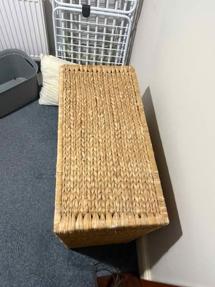 Photo of free Wicker linen basket (Henley on Thames RG9) #1