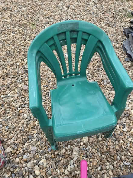 Photo of free 3 little green chairs (Ford end CM3) #1