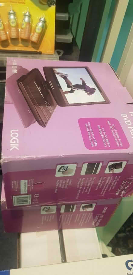 Photo of free 2x Portable 10 inch DVD player (Bates SW16) #1