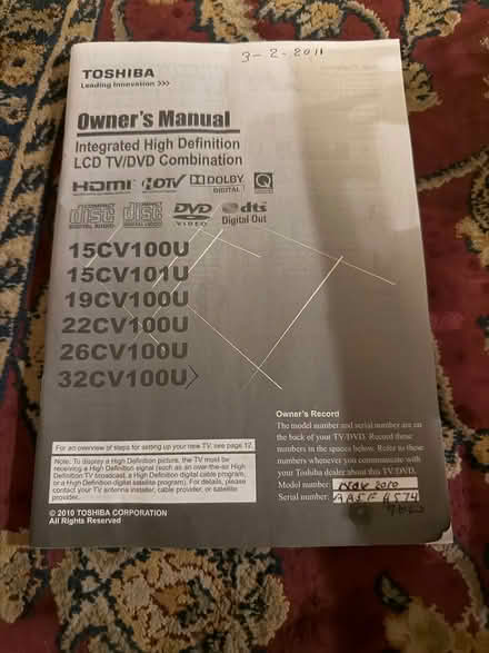 Photo of free LCD TV/DVD Combo (Havertown) #3