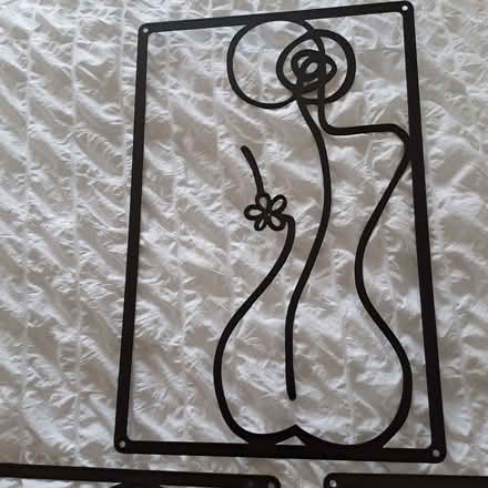 Photo of free Black Metal Wall Art (Old Town TN40) #2