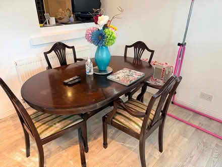 Photo of free Extendable Dinning table and 3 x chairs. (Eastmoor WF1) #4