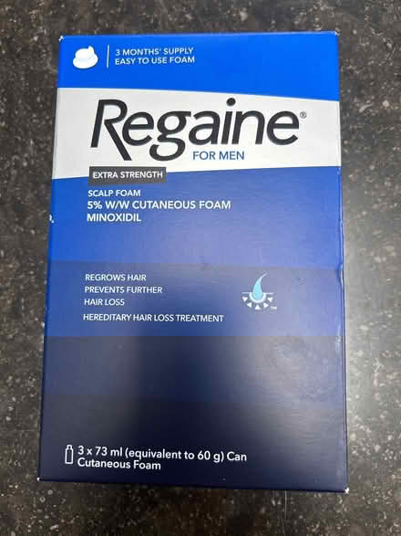 Photo of free Unused 3mth regaine minoxidil (Tooting Bec/Balham SW17) #1