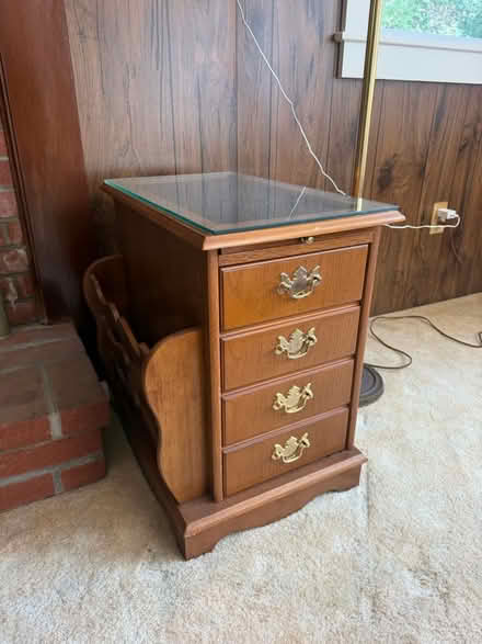 Photo of free Side table (Nantucket Mass) #1