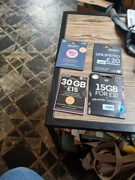 Photo of free Sim cards various (london E2) #1