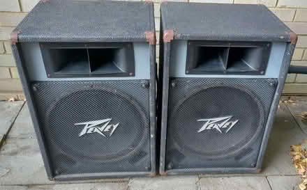 Photo of free Peavey PA Speakers, Pair (Goldsworth Park GU21) #1