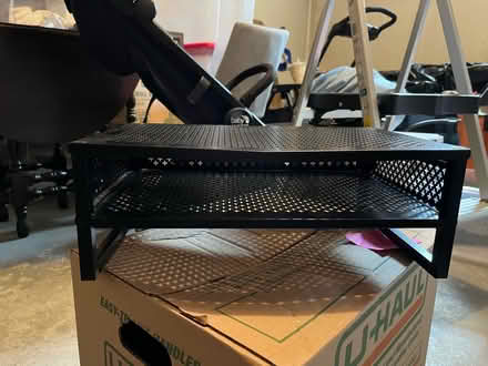 Photo of free Metal computer monitor stand (West Hartford Center) #1