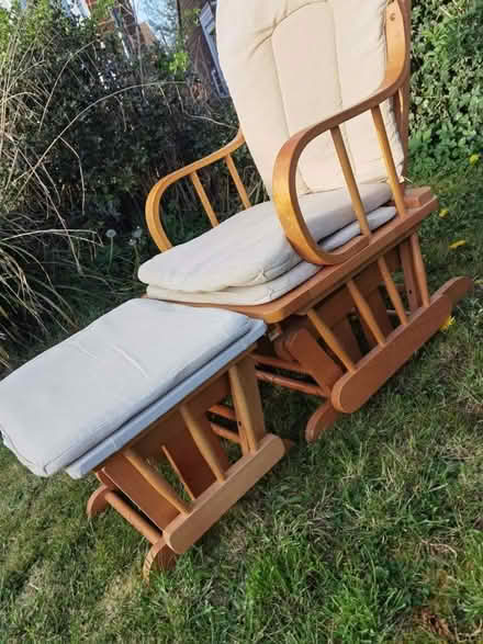 Photo of free Glide Type Rocking Chair + Footrest (Redbourn AL3) #2