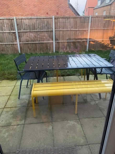 Photo of free Outdoor designer table and two chairs - Fermob (Kings Hill ME19) #3