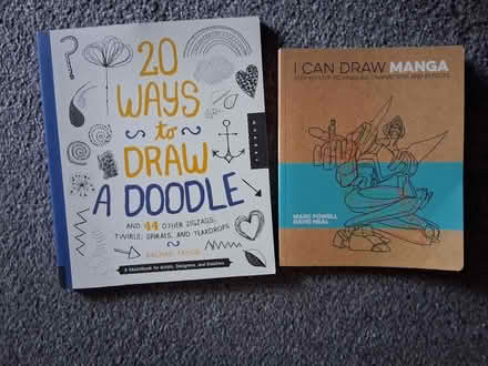 Photo of free Draw manga and doodle book (Dorchester DT1) #1