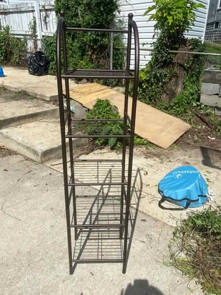 Photo of free Metal bathroom shelving (NE DC 20018) #1