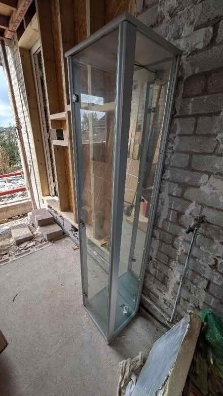 Photo of free Glass display cabinet (Levens LA8) #2