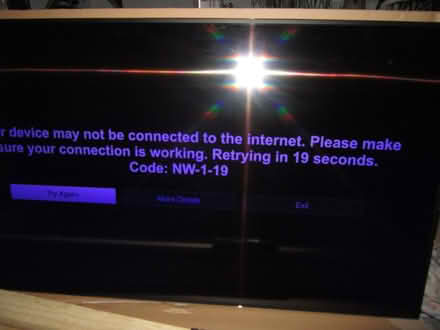 Photo of free 60" TV with remote (Willowbrae EH8) #4