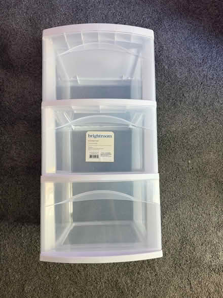 Photo of free Plastic drawers - narrow (Downers Grove - South) #1