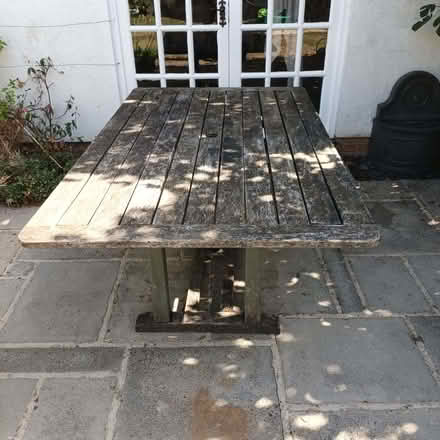 Photo of free Garden Table (Marcham OX13) #1