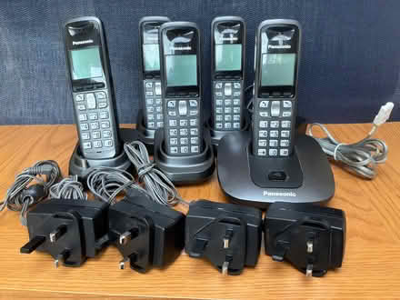 Photo of free Landline phone - Base unit + 5 handsets (Stonehouse GL10) #1