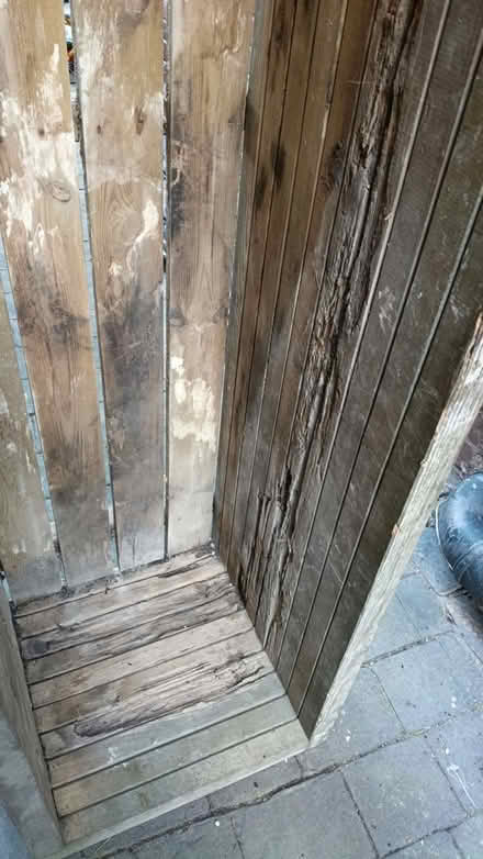 Photo of free Wooden planters x2 (Dore, S17) #3